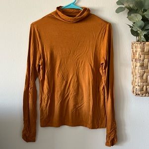 Burnt Orange Turtleneck